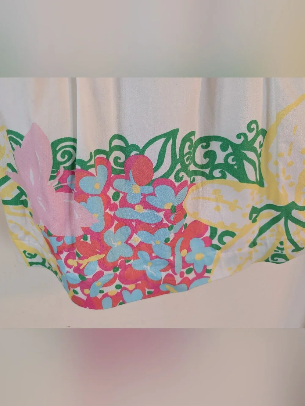Lilly Pulitzer smocked multicolor room